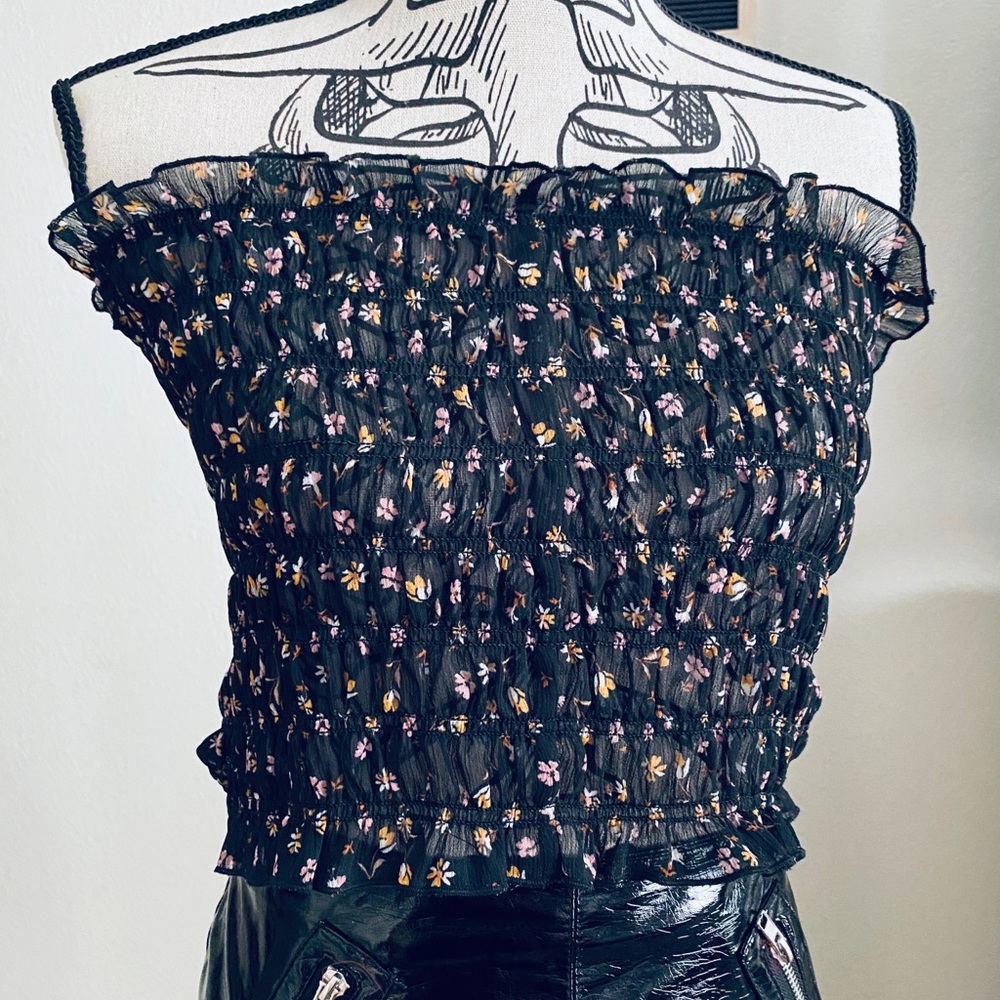 Floral Bandeau Top